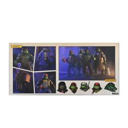 Las Tortugas Ninja Pack de 4 Figuras Gangster Turtles 18 cm