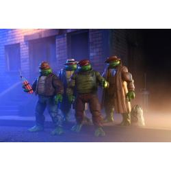 Las Tortugas Ninja Pack de 4 Figuras Gangster Turtles 18 cm