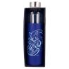 Botella cristal Sonic The Hedgehog funda silicona 585ml
