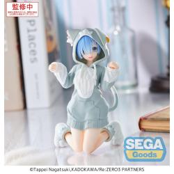 Re:Zero Starting Life in Another World Estatua PVC Yumemirize Rem Mofumofu Pack 11 cm