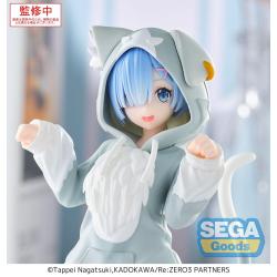 Re:Zero Starting Life in Another World Estatua PVC Yumemirize Rem Mofumofu Pack 11 cm