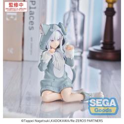 Re:Zero Starting Life in Another World Estatua PVC Yumemirize Emilia Mofumofu Pack 11 cm