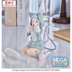 Re:Zero Starting Life in Another World Estatua PVC Yumemirize Emilia Mofumofu Pack 11 cm