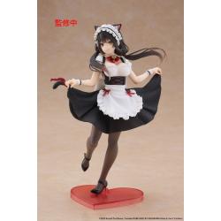 Date A Live V Estatua PVC Coreful Kurumi Tokisaki Cat Ear Maid Ver. 18 cm