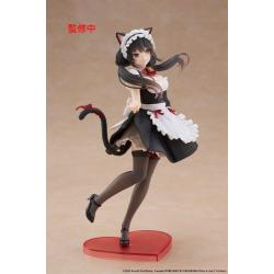 Date A Live V Estatua PVC Coreful Kurumi Tokisaki Cat Ear Maid Ver. 18 cm