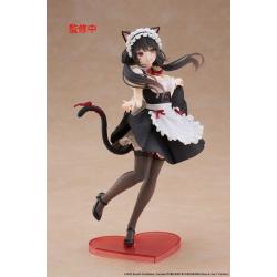 Date A Live V Estatua PVC Coreful Kurumi Tokisaki Cat Ear Maid Ver. 18 cm
