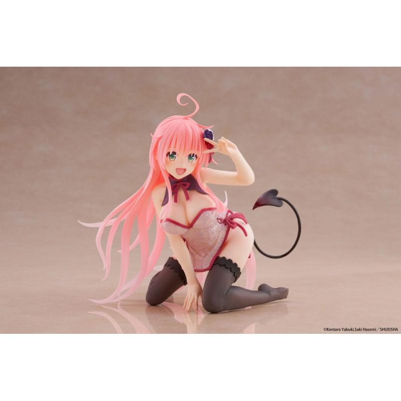 To Love-Ru Darkness Estatua PVC Desktop Cute Figure Lala Chinese Dress Ver. 13 cm