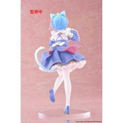 Re:Zero Starting Life in Another World Coreful Estatua PVC Rem Cat Maid Ver. Renewal 18 cm