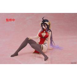 Overlord Estatua PVC Desktop Cute Figure Albedo Chinese Dress Ver. Renewal 13 cm