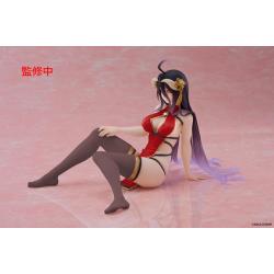 Overlord Estatua PVC Desktop Cute Figure Albedo Chinese Dress Ver. Renewal 13 cm