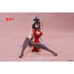 Overlord Estatua PVC Desktop Cute Figure Albedo Chinese Dress Ver. Renewal 13 cm