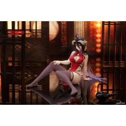 Overlord Estatua PVC Desktop Cute Figure Albedo Chinese Dress Ver. Renewal 13 cm