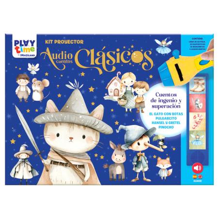 Kit Proyector Audiocuentos Clasicos Cuentos de Ingenio y Superacion