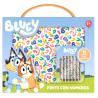 Maletin Pinta con Numeros Bluey