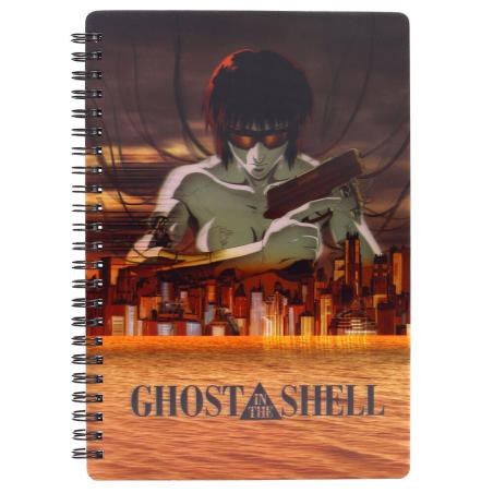 Cuaderno 3D City Ghost in the Shell