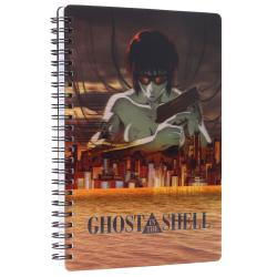 Cuaderno 3D City Ghost in the Shell