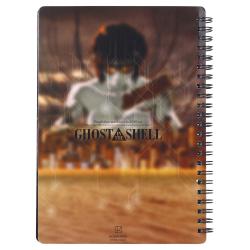 Cuaderno 3D City Ghost in the Shell