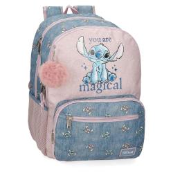 Mochila You Are Magical Stitch Disney 44cm adaptable
