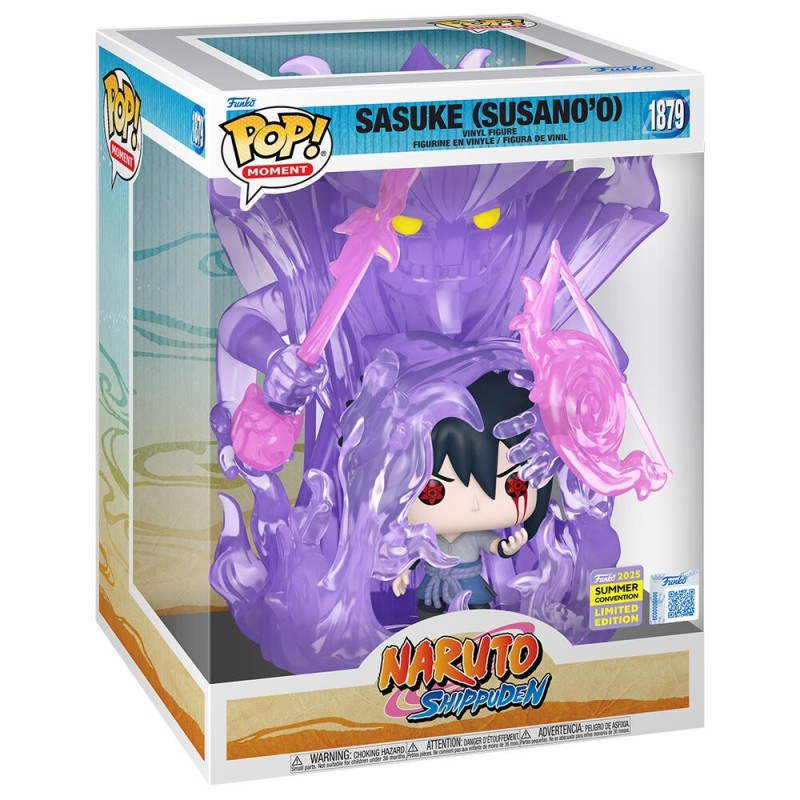 Funko Pop Naruto Sasuke Susanoo 1879  Summer Convention 2025 Edición Limitada