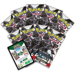 Estuche Entrenador juego cartas coleccionables Fulgor Negro Pokemon ingles