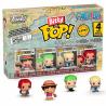Blister 4 figuras Bitty POP One Piece Luffy