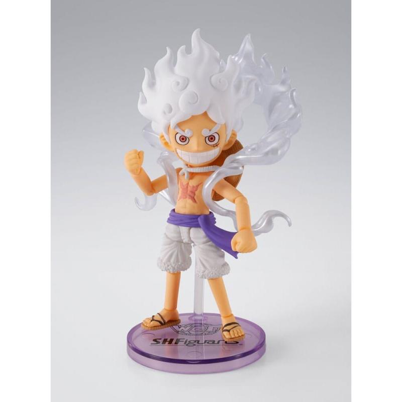 Figura S.H. Figuarts Monkey D Luffy Gear 5 One Piece 7,5cm
