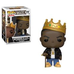 Notorious B.I.G. POP! Rocks Vinyl Figura Notorious B.I.G. with Crown 9 cm