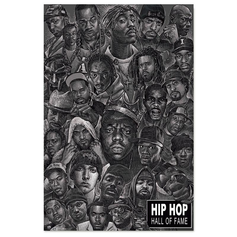 Poster Todas las Estrellas Hip Hop
