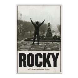 Poster Una Oportunidad Entre un Millon Rocky Balboa