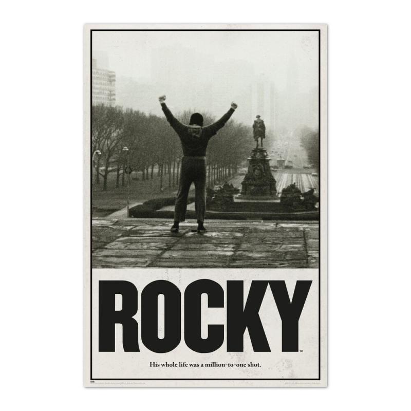 Poster Una Oportunidad Entre un Millon Rocky Balboa