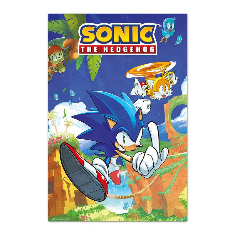 Poster Sonic &#38; Tails Sonic The Hedgehog