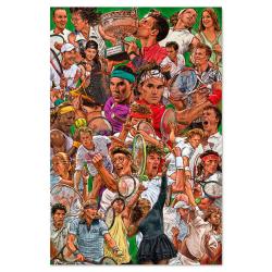 Poster Leyendas del Tenis