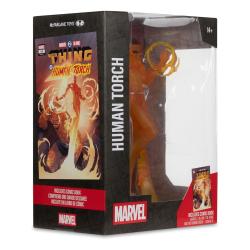 Marvel Collection Estatua PVC 1/6 Human Torch (Marvel 2 in 1 #10) 29 cm