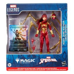 Figura Mary Jane Watson Iron Spider Magic The Gathering Spider-Man Marvel 15cm