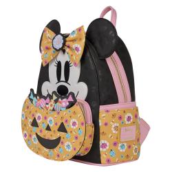 Mochila Pumpkin Minnie Disney Loungefly 26cm