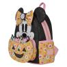 Mochila Pumpkin Minnie Disney Loungefly 26cm