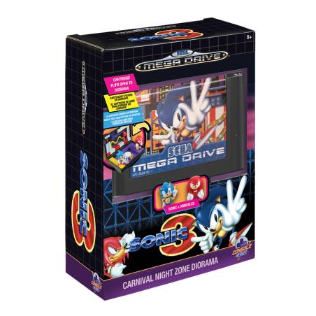Diorama Mega Drive Sonic The Hedgehog 3 Console Heroes