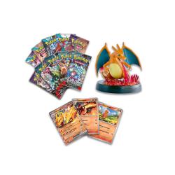 Estuche juego cartas coleccionables Charizard Pokemon español