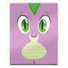 Squaroes Squaroe My Little Pony "Friendship is Magic" MLP009 - Spike