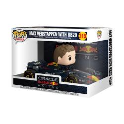Fórmula 1 POP! Rides Super Deluxe Vinyl Figura RB- Verstappen w/RB20 15 cm