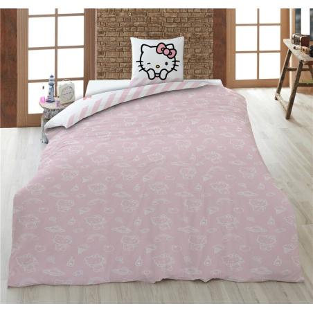 Funda nordica Hello Kitty cama 90cm algodon