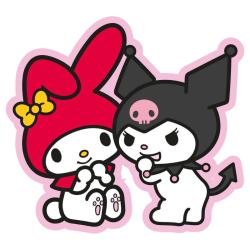 Cojin 3D My Melody &#38; Kuromi Hello Kitty