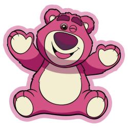 Cojin 3D Lotso Toy Story Disney Pixar