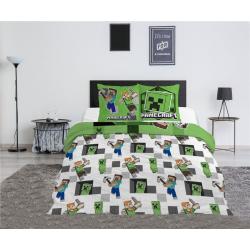 Funda nordica Minecraft cama 135cm policotton