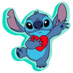 Cojin 3D Stitch Disney