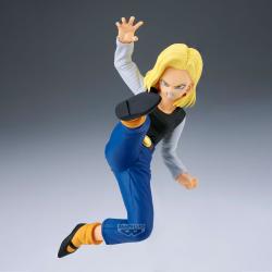 Set 2 figures Android 18 &#38; Mr. Satan Match Makers Dragon Ball Z 11-8cm