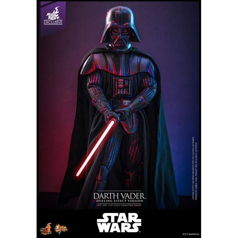 Star Wars Figura Movie Masterpiece 1/6 Darth Vader (Dueling Effect Version) Hot Toys Exclusive 35 cm