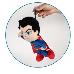Superman Figuras de peluche 20 cm Surtido (24
