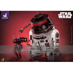 Star Wars Figura Set 1/6 Chopper (C1-10P&trade;) & BD-1&trade; (Imperial Disguise) 18 cm & 8 cm