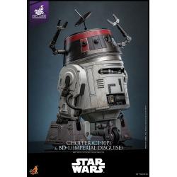 Star Wars Figura Set 1/6 Chopper (C1-10P&trade;) & BD-1&trade; (Imperial Disguise) 18 cm & 8 cm